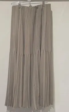 Mila Owen ミラオーウェン カーキ 変形 プリーツスカート 1サイズ