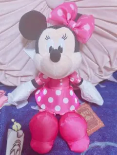 ミニーの日 ぬいぐるみ チャーム ピンク ミニーちゃん ディズニー