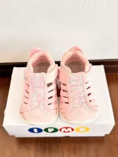 美品イフミー IFMEベビーウォーターシューズサンダル＊ピンク＊13.5cm
