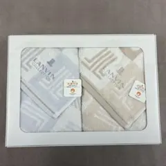 LANVIN フェイスタオル2枚セット　（箱無し）