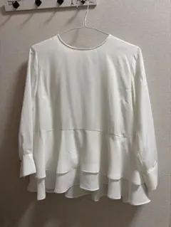 23区 【洗える】テプラマットシフォン ブラウスLサイズのサムネイル