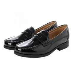 ✨即日発送✨ZARA風合皮ブラックローファー