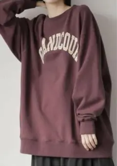 プルオーバー スウェット