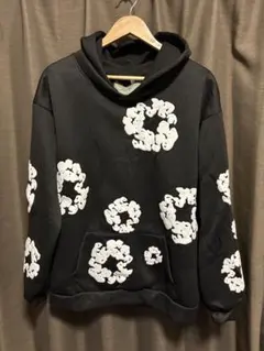 denim tearsパーカー M