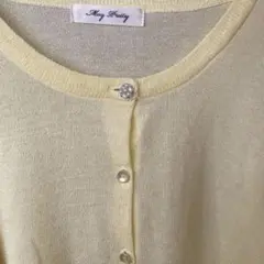 美品　流行りのシースルーカーディガンのサムネイル