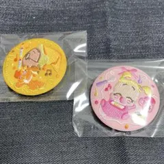 おジャ魔女どれみ 刺繍缶バッジ ハナ はづき
