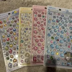 【正規品】しずくちゃん　ボンボンドロップシール　 mini 4枚セット