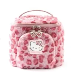 新品タグ付き♡しまむらキティコラボ♡ふわふわファーポーチ