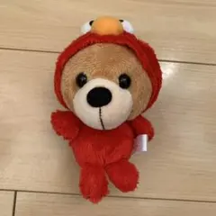 USJ　セサミストリート くま　マスコット　エルモ