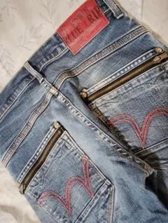 送料込み★EDWINブルートリップお洒落なストレートデニム日本製良好size30