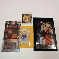 鬼滅の刃・我妻善逸セット☆アクリルスタンド・キーホルダー・ウエハースシール