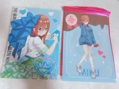 五等分の花嫁 中野三玖 クリアファイル バレンタイン ファミマ