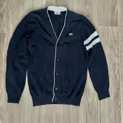 LACOSTE ネイビー カーディガン サイズ2