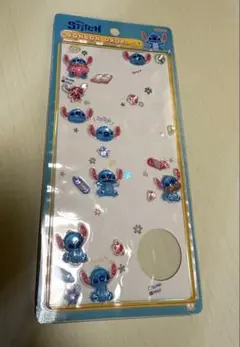 【使いかけ】スティッチ　ボンボンドロップシール