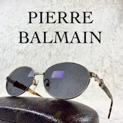 PIERRE BALMAIN　サングラス　ベイビーブルーレンズ　ゴールドフレームのサムネイル