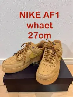 美品 Nike Air Force 1 07WB ウィート 27cm