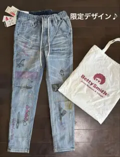 【タグ付き新品】倉敷デニム Betty Smith児島限定デザイン リメイク S