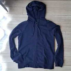UNIQLO ネイビー フルジップパーカー M