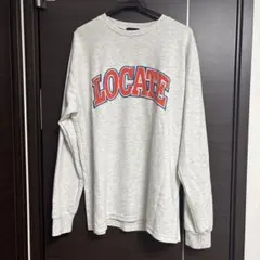 Clip Clip LOCATEプリント トレーナー LL グレー