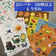 oisix オイシックス　うちわ　チャレンジ　はらぺこあおむし　ごほうびシール