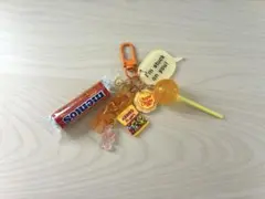 じゃらじゃらキーホルダー メントス オレンジ