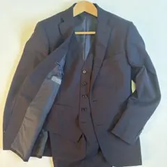 【REDA 100’S,3ピース】ONLY セットアップスーツ ブラック メンズ