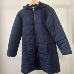 GLOBAL WORK フード付きネイビーコート 160　値下げ