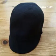 【美品】ZARA 黒 キャップスタイル ハット
