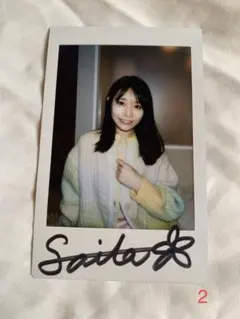 河北彩花 河北彩伽 チェキ 直筆サイン入り 1番　saika kawakita 2026年最新】河北彩の人気アイテム - メルカリ