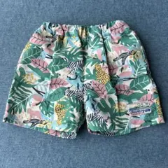 男の子 水着　スイムウェア　ビーチショーツ　海パン４分丈　カラフル　動物　水遊び