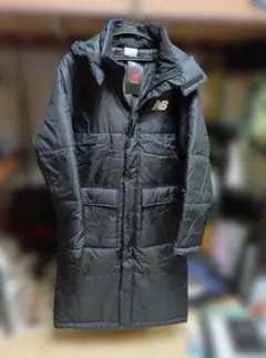 New Balance ベンチコート ブラック