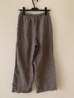 baserange claude pants チェック パンツ - メルカリ