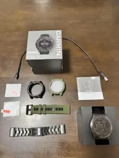 fēnix 7X Sapphire Dual Power メタルバンド付のサムネイル