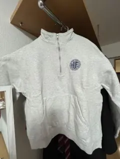 HUF ハーフジップ スウェット