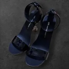 UNITED NUDE アンクルストラップ エナメル サンダル 36のサムネイル