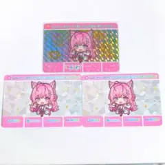 ホロライブ カードダス 博衣こより パラレル ノーマル２枚 キラ レア