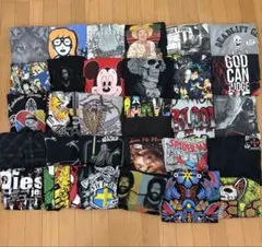 9 まとめ売り アメリカ古着 ブランドミックス Tシャツ 30枚セット