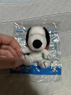 スヌーピー ぬいぐるみ マスコット メットライフ生命 非売品 - メルカリ