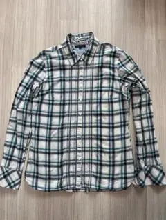 TOMMY HILFIGER チェック柄長袖シャツ 8サイズ