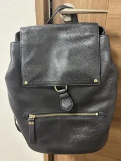 コールハーン シボ革 リュック 美品