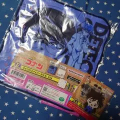 一番くじ 一番ラボ 名探偵コナン E賞  タオル  G賞   ラバーチャーム