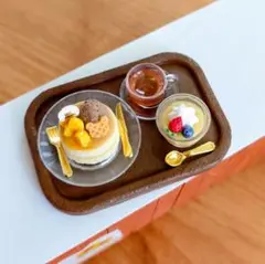 ミニチュアパンケーキ プリン セット