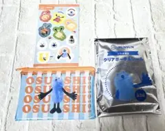 パペットスンスン SUNSUN スシロー コラボ 限定 クリアポーチ シール ②