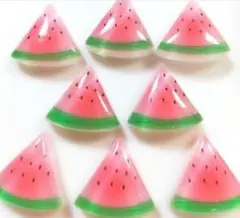 スイカのデコパーツ♡８個セット