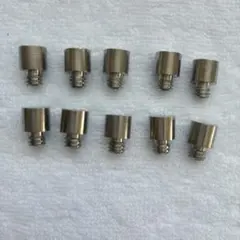 MK 丸喜金属 B-180 真鍮 ダボハトメ棚受 9mm オス 10個セットのサムネイル