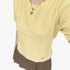 ビンテージ　BALMAIN バルマン　半袖　ニットのサムネイル