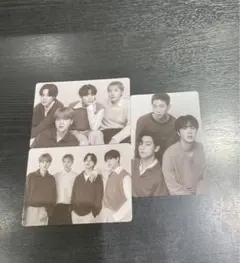 BTS POPUP MONOCHROME ミニフォト ユニット３枚セット