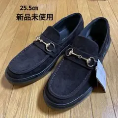 スエードローファー 25