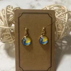 バレーボールカボションピアス11