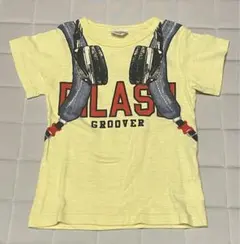 【DILASH】ディラッシュ★キッズ半袖Tシャツ★120cm★黄